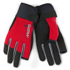 Musto Essential Long Finger Sailing Gloves -  - True Red