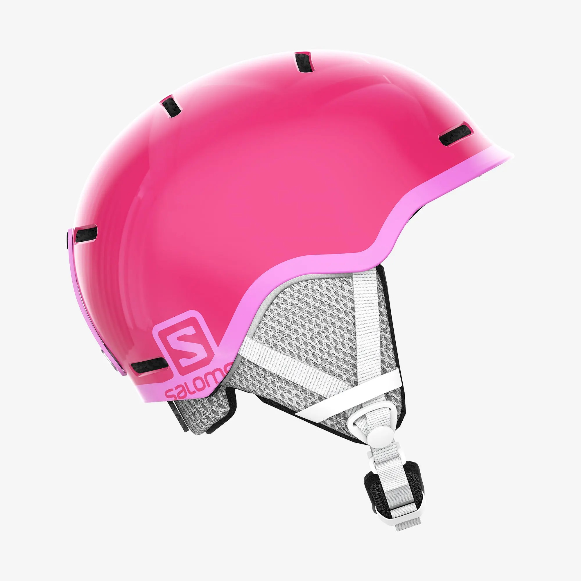 Forfølge bleg gaben 2023 Salomon Kids Grom Ski / Snowboard Helmet - Glossy Pink