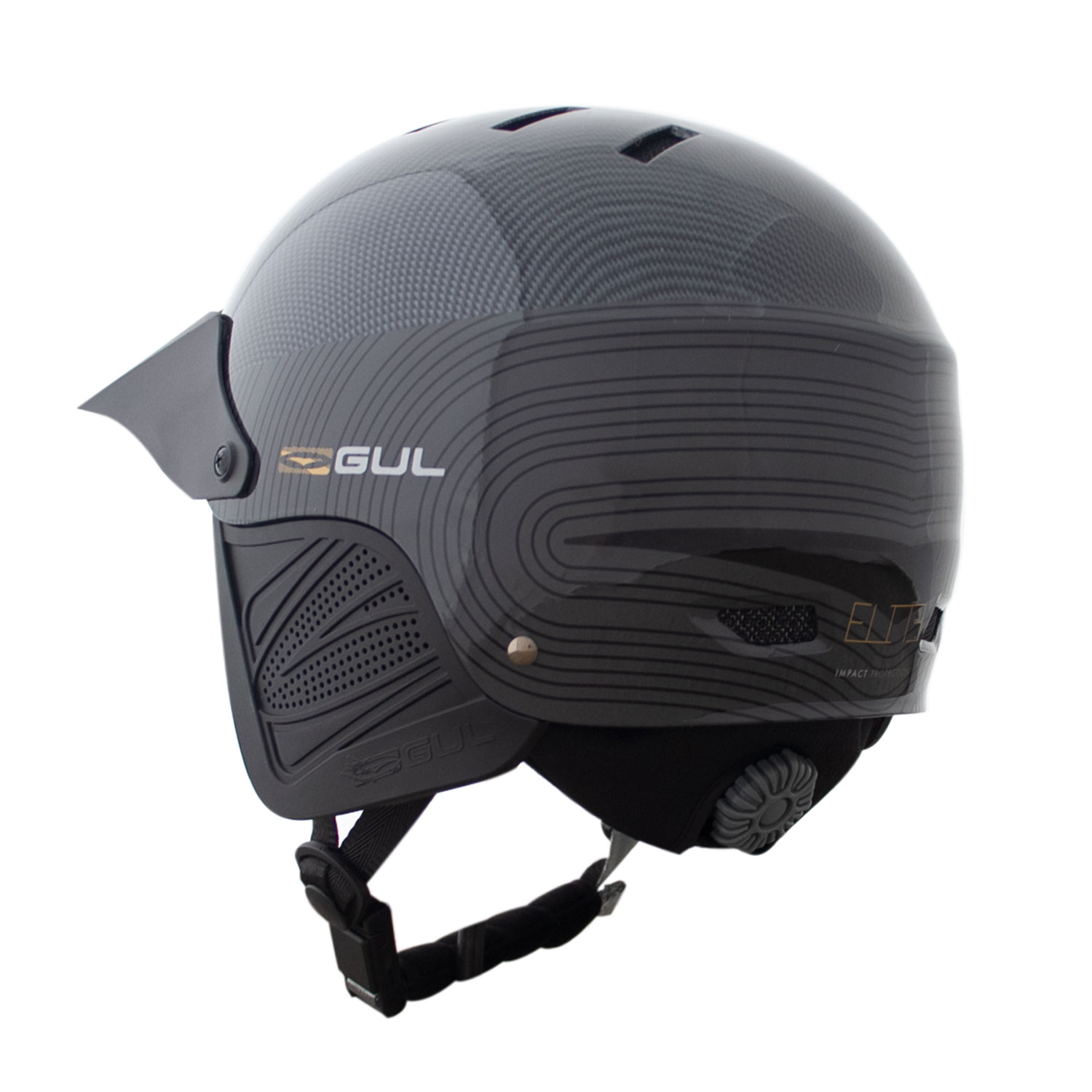 Gul Elite Watersports Helmet 2019 Black/Carbon Coast Water Sports