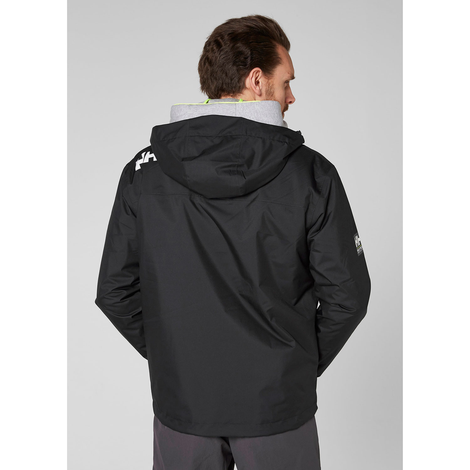 Helly Hansen Hooded Crew Midlayer Jacket - Black USA