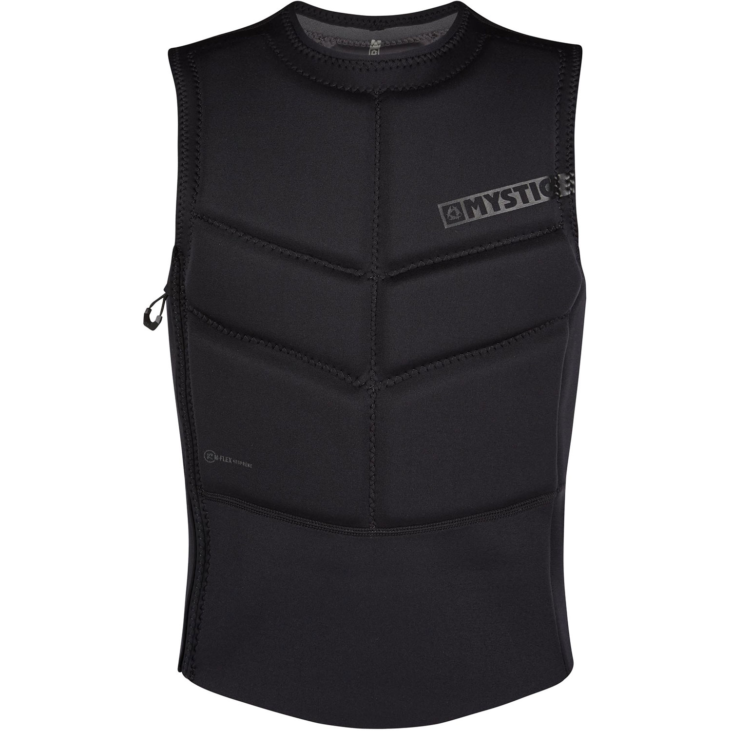 2021 Mystic Star Kite Surfing SideZip Impact Vest Black Coast