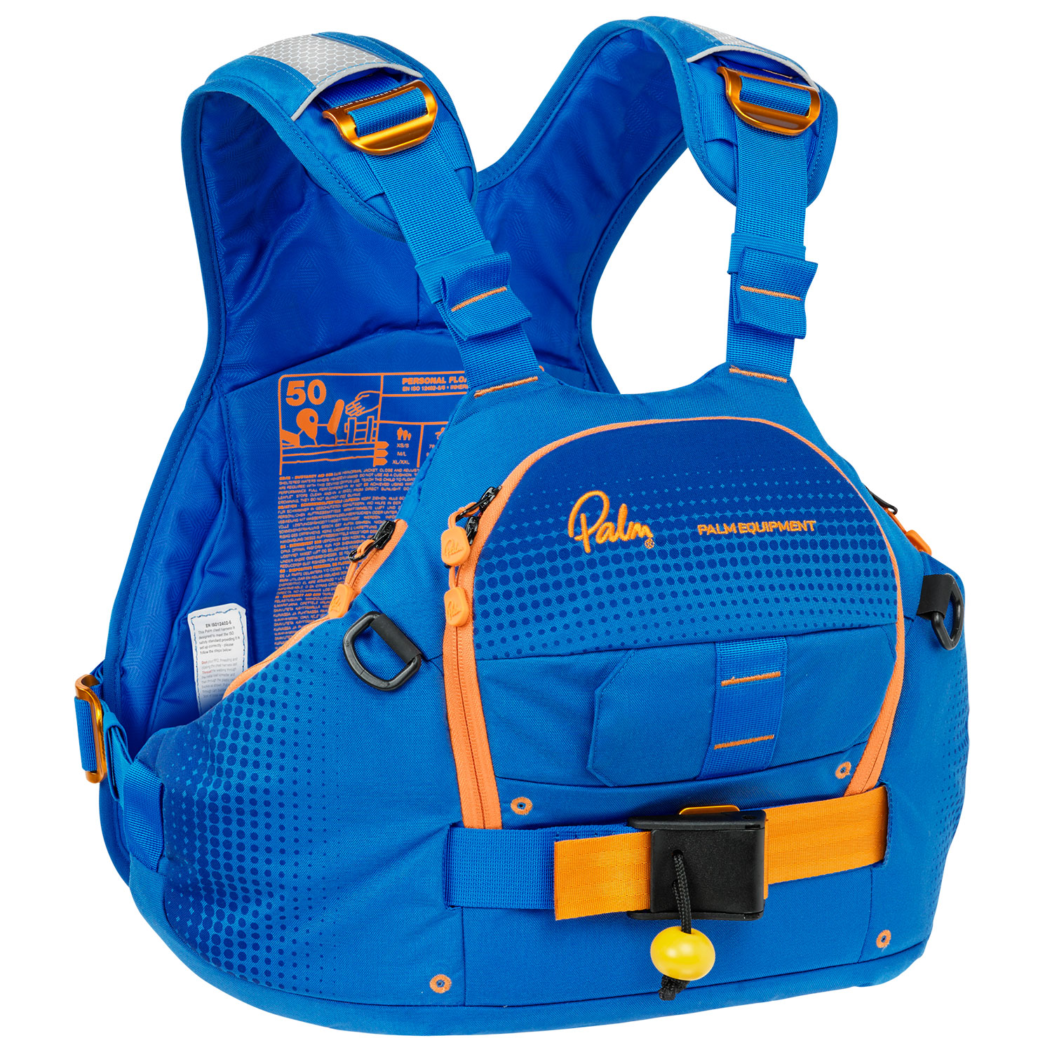 2021 Palm 12132 Nevis PFD Ocean+Cobalt front