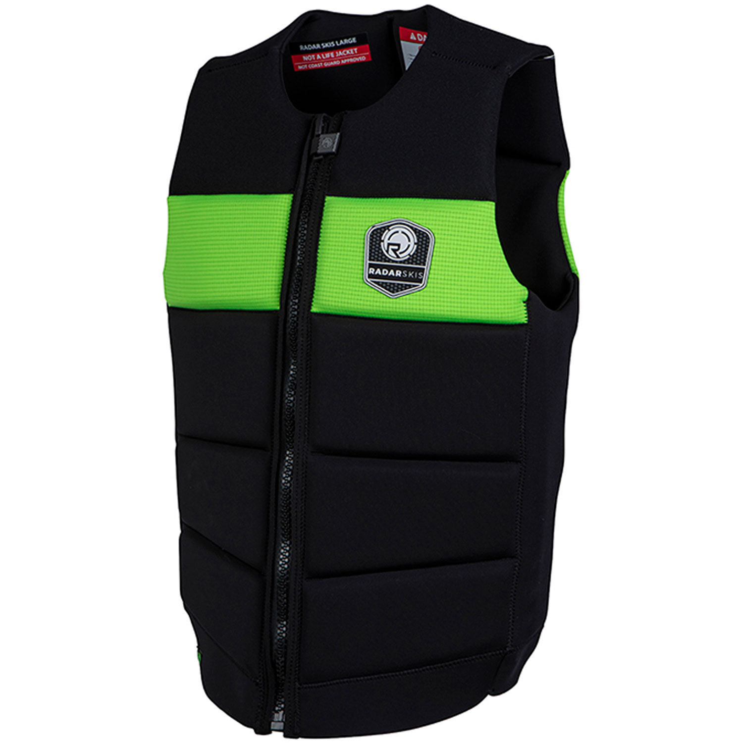 2022 Radar Skis Tidal Limited CE Impact Vest Volt Green/Black