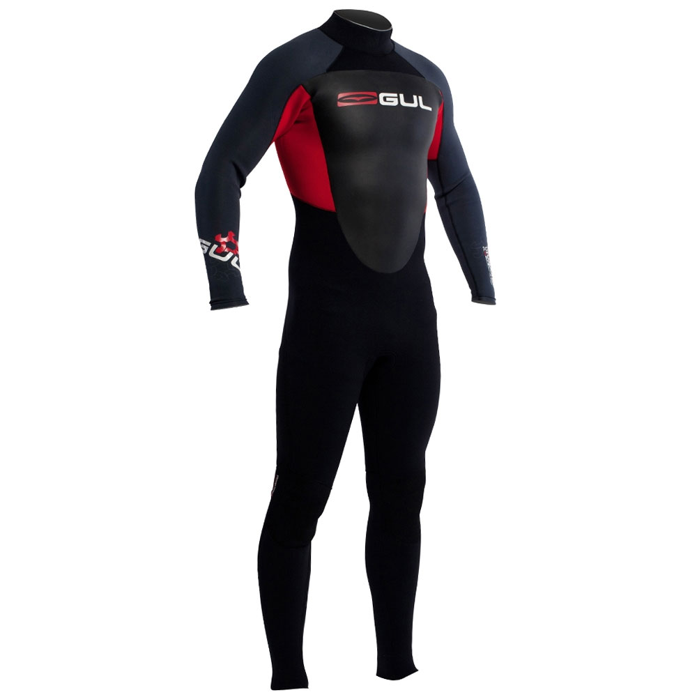 Typhoon Storm3 3/2mm Back Zip Wetsuit 2023 Black/Green 250775