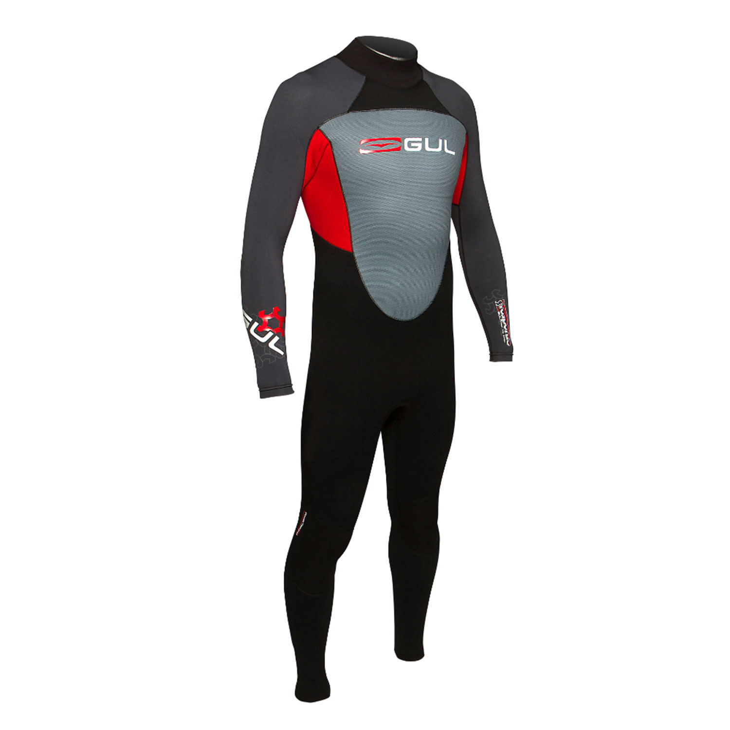 Animal Lava 5/4 Blindstitched Chest Zip Wetsuit 2019 Pewter Blue