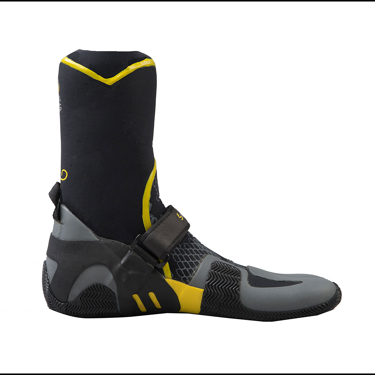 Gul Viper Split Toe Boots 5mm Wetsuit Boots 2020 Black/Yellow