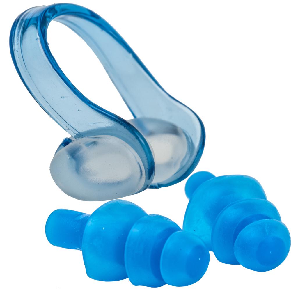Competition Nose Clips Earplugs Pack of 4 Ear Protector Swimming Sport Summer