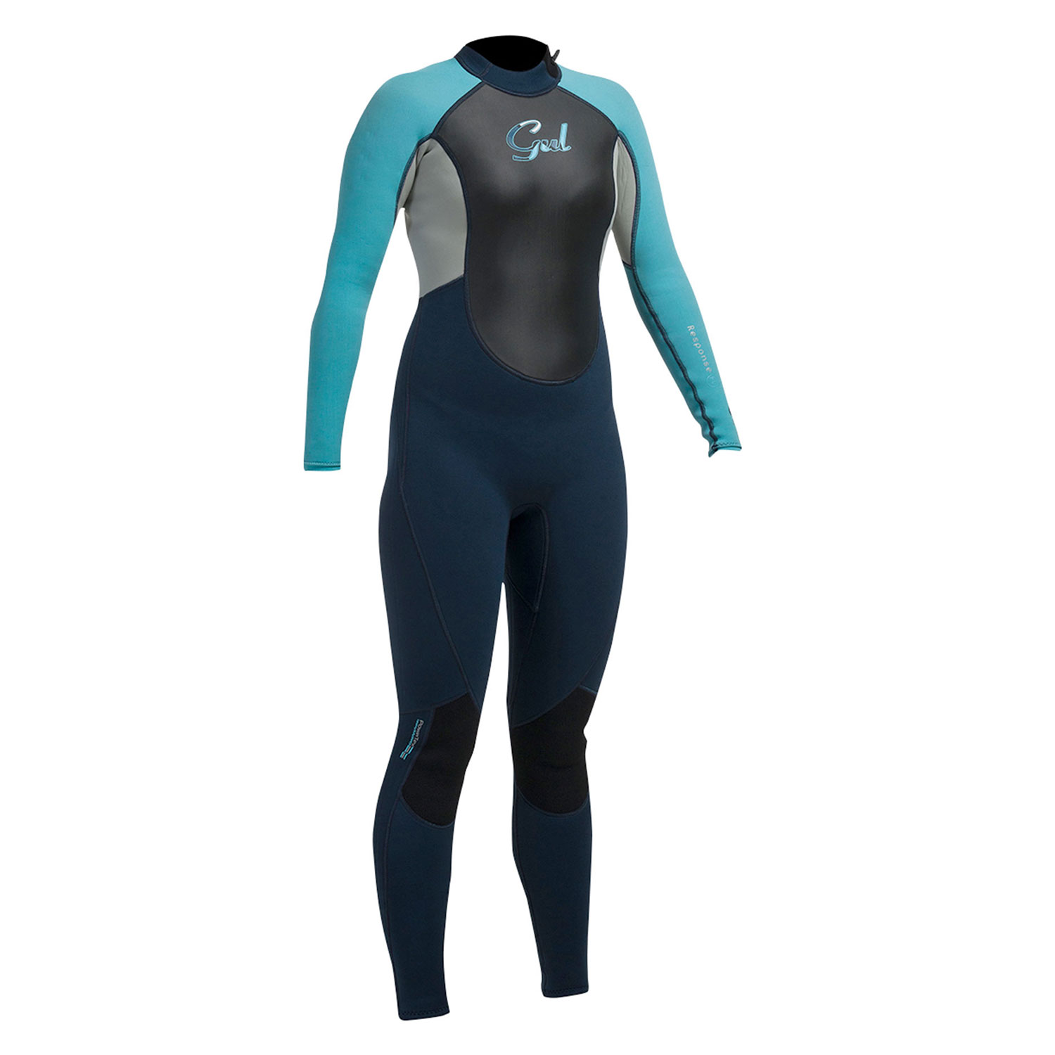 Gul Womens RESPONSE 3/2mm Steamer Wetsuit 2019 Navy Turquoise Coast