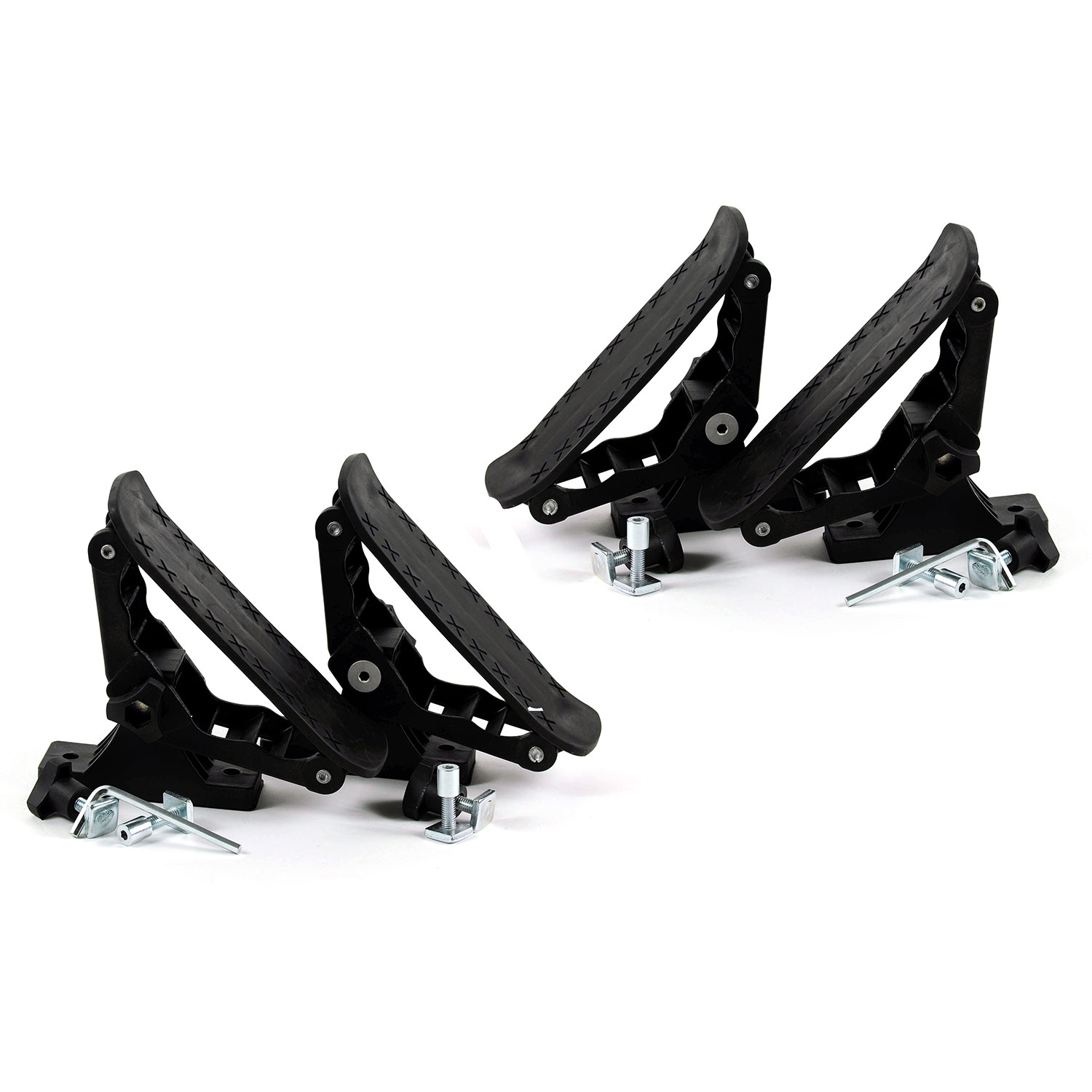 RUK Combi Rack for T Track Aero Bars Canoe Kayak Roof Rack Supports