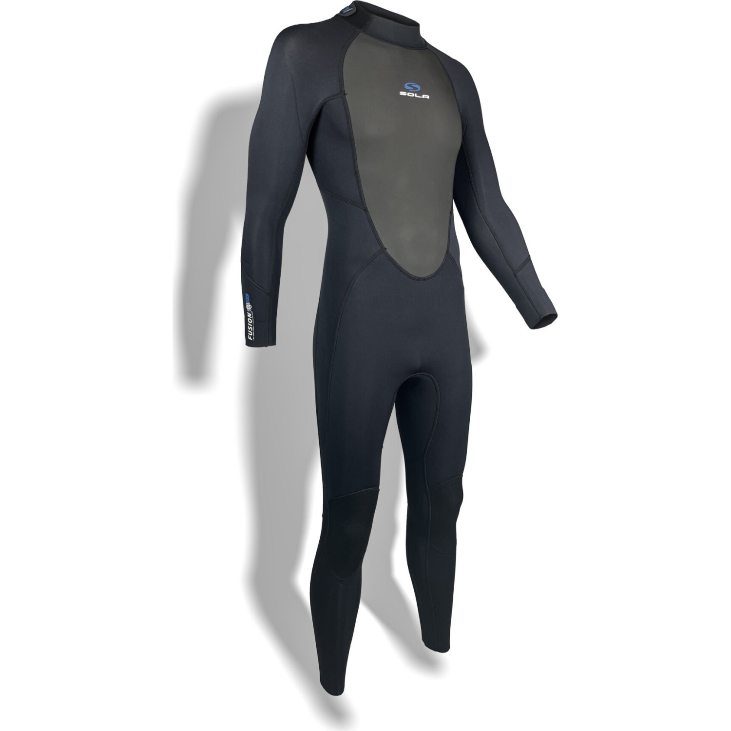 Sola Fusion 3/2mm Fullsuit Wetsuit - Black A1711 USA