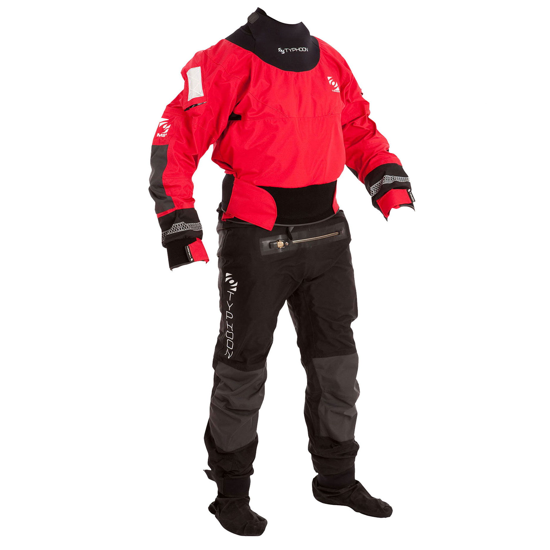 Watersports Kayaking Typhoon Multisport 4 Drysuit w/Zip Canoeing