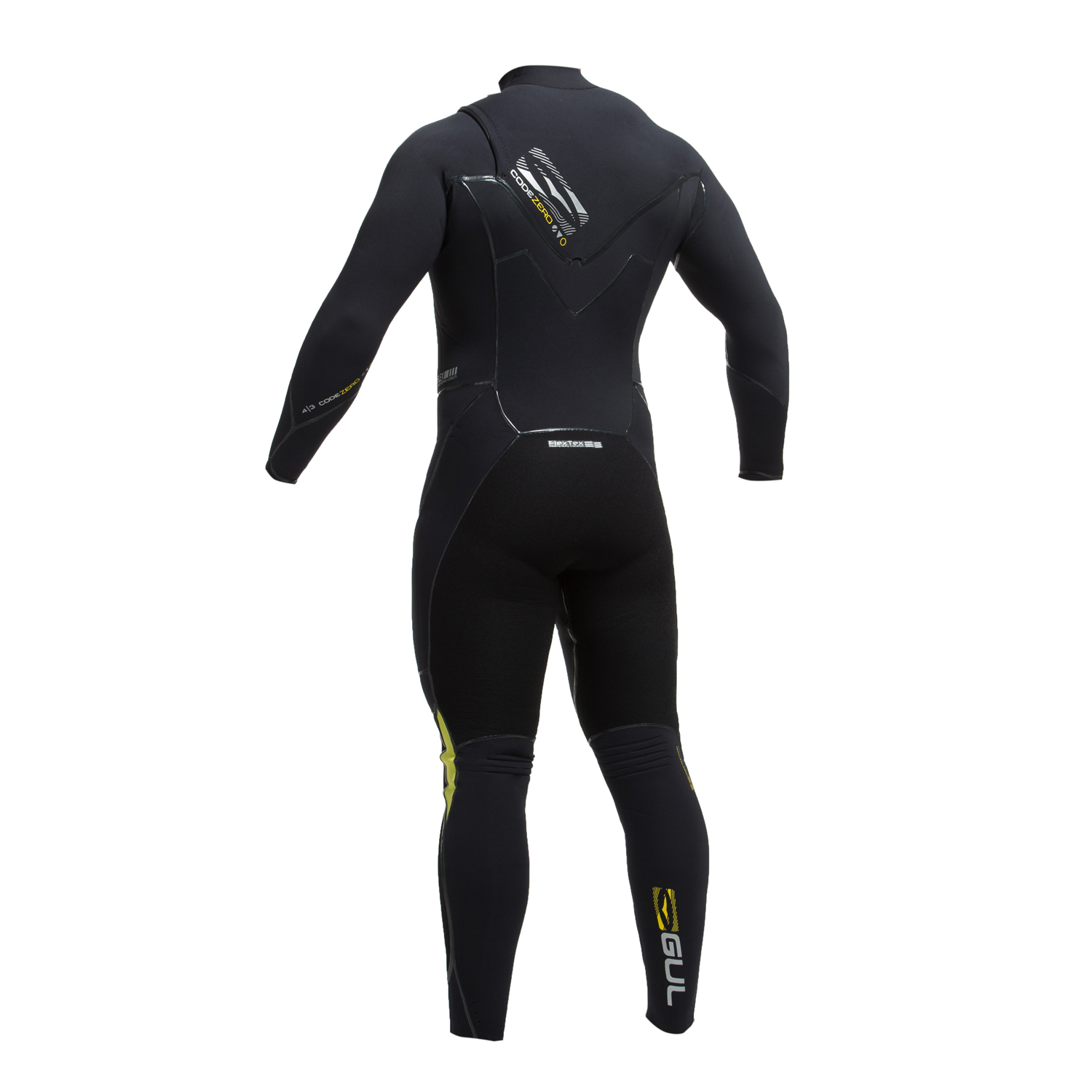 Gul Code Zero 4/3mm Chest Zip Blindstitched Wetsuit 2019 Black