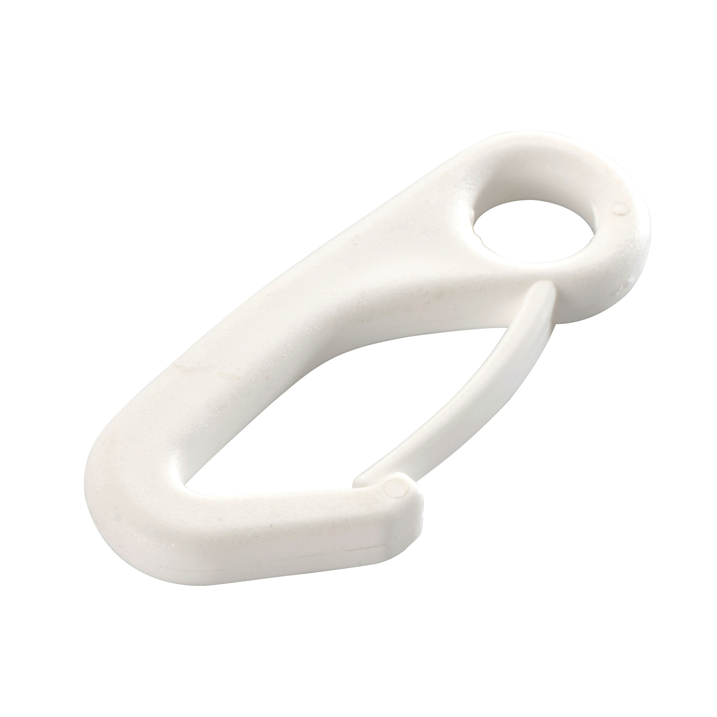 Holt Nylon Snap Hook - White x 2