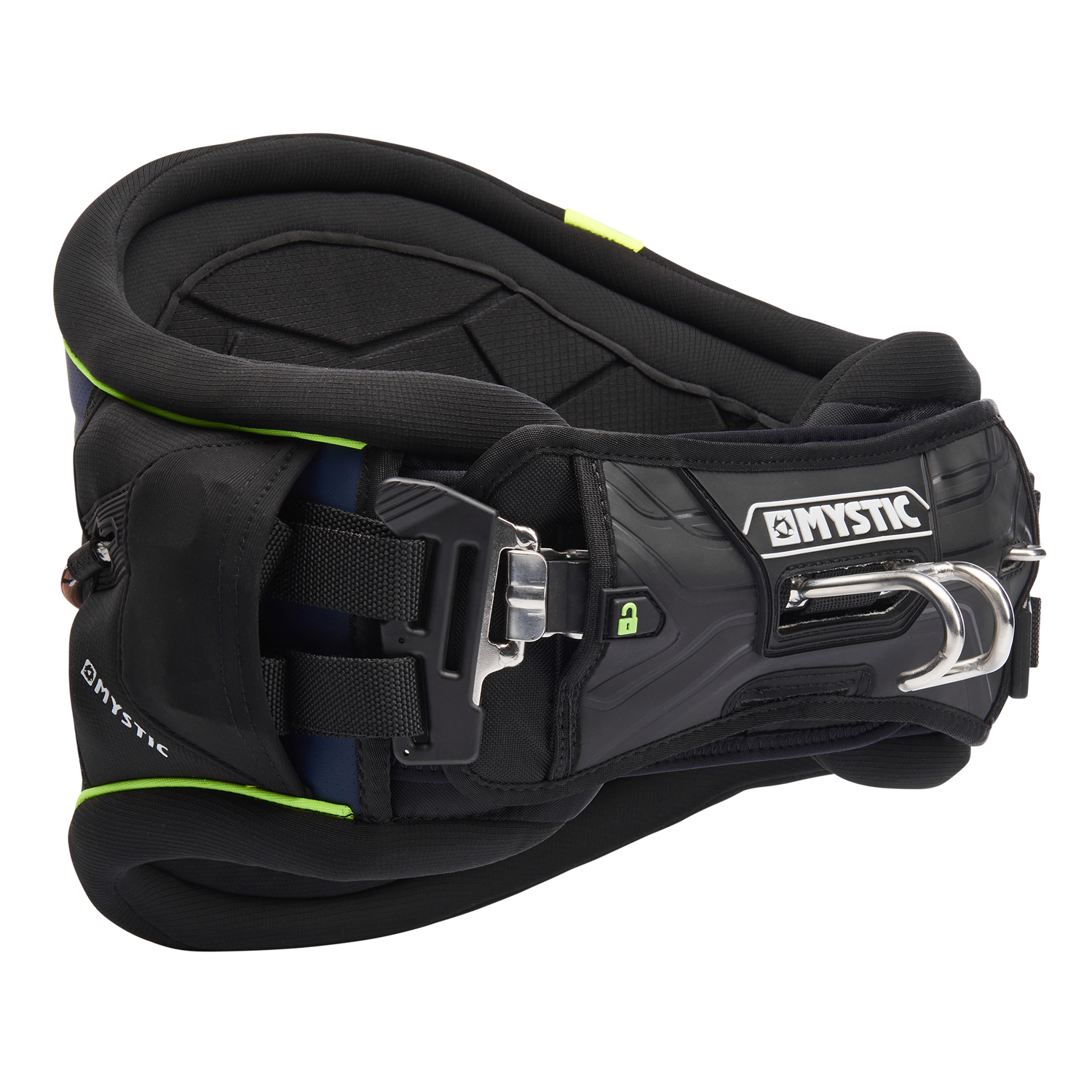 Mystic Arch Waist Kitesurf Harness 2020 Navy/Lime Coast Water Sports