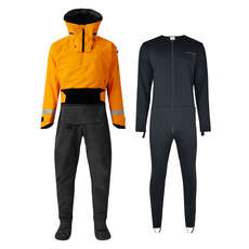 Typhoon Sea Kayak HE Drysuit & Undersuit | Con-Zip |  - Tangerine/Grey
