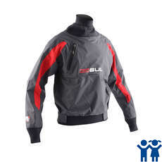 Gul Ballistic Junior Drytop / Waterproof Cag - Grey/Red