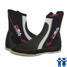 Gul All Purpose 5mm Junior Wetsuit Sailing Boots - Black/Silver