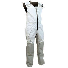 2013 Gul Code Zero Mens Sailing Salopettes - White