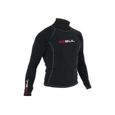 Gul Evotherm Flatlock Long Sleeve Rash Vest / Guard - Black