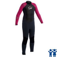 Gul Junior Girls RESPONSE 3/2mm SteamerWetsuit - Grpht/Mag