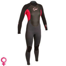 Gul Womens RESPONSE 3/2mm Flatlock Steamer 3/2mm Wetsuit - Grpht/Mag
