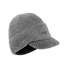 Gill Mens Peak Knit Beanie - Grey Marl Gill Mens Peak Knit Beanie - Grey Marl