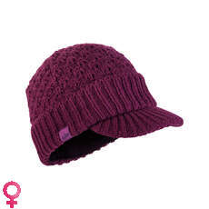 Gill Womens Peak Knit Beanie - Plum Gill Womens Peak Knit Beanie - Plum