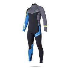 Mystic CROSSFIRE 5/4 GBS Backzip Wetsuit 2015 - Blue Mystic CROSSFIRE 5/4 GBS Backzip Wetsuit 2015 - Blue