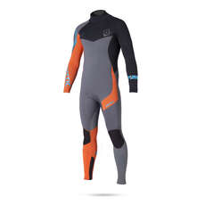 Mystic CROSSFIRE 5/4 GBS Backzip Wetsuit 2015 - Grey Mystic CROSSFIRE 5/4 GBS Backzip Wetsuit 2015 - Grey
