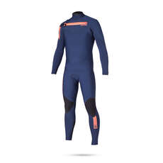 Mystic MAJESTIC 3/2 GBS Frontzip Wetsuit - Blue Mystic MAJESTIC 3/2 GBS Frontzip Wetsuit - Blue