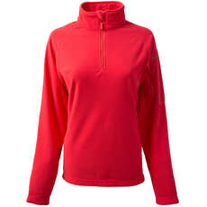 Gill Womens Grid Microfleece - Coral