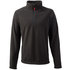 Gill Grid Microfleece Zip Neck - Graphite