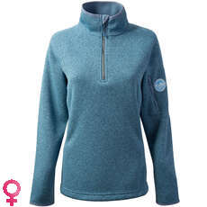 Gill Womens Knit Fleece - Blue Melange