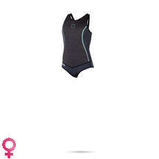 Mystic Womens DIVA 2mm Short John Wetsuit - Grey Mystic Womens DIVA 2mm Short John Wetsuit - Grey