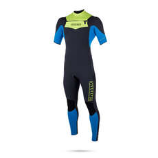 Mystic STAR 3/2 GBS Double Front Zip Shortarm Wetsuit - Lime Mystic STAR 3/2 GBS Double Front Zip Shortarm Wetsuit - Lime