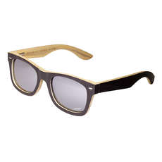 Sinner Beech Sunglasses - Black / SINTEC® Flash Mirror