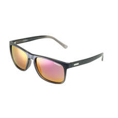 Sinner Oak Sunglasses - Matt Black / SINTEC® Smoke Red Mirror