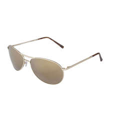 Sinner Prime Aviator Sunglasses - Gold Metal / Gold Mirror
