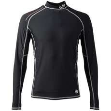 Gill Mens Pro Rash Vest Long Sleeve - Black
