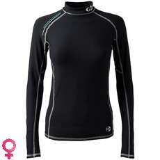 Gill Womens Pro Rash Vest Long Sleeve - Black Gill Womens Pro Rash Vest Long Sleeve - Black