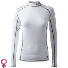 Gill Womens Pro Rash Vest Long Sleeve - White