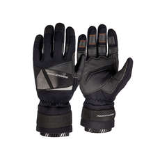 Black/Charcoal Gul Winter Short Finger Sailing Gloves 2018 