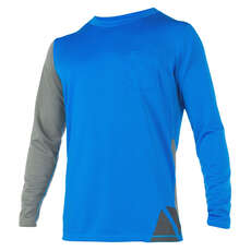 Magic Marine Cube Long Sleeve Quick Dry Top - Blue