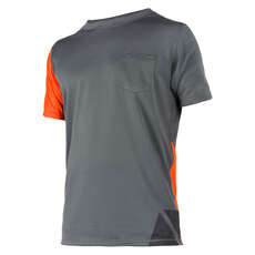 Magic Marine Cube Short Sleeve Quick Dry Top - Orange