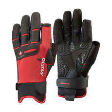 Musto Performance Long Finger Sailing Gloves - 2022 - Red