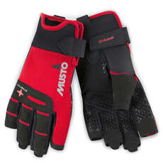 Musto Performance Short Finger Sailing Gloves - - True Red
