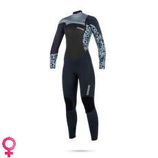 Mystic Womens DIVA 3/2mm GBS Front-Zip Wetsuit - Navy Mystic Womens DIVA 3/2mm GBS Front-Zip Wetsuit - Navy