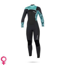 Mystic Womens DIVA 5/3mm GBS Front-Zip Wetsuit - Grey Mystic Womens DIVA 5/3mm GBS Front-Zip Wetsuit - Grey