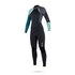 Mystic Womens DUTCHESS 5/4mm GBS Backzip Wetsuit - Teal