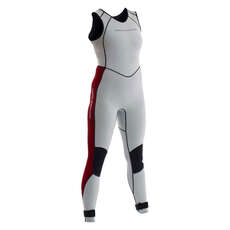 Neil Pryde Womens ELITE 1mm Firewire Long Jane Wetsuit - Grey/Plum